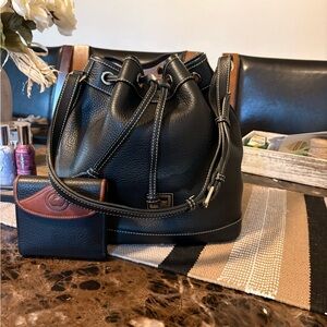 Dooney & Bourke Dillon drawstring bucket